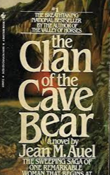 Cover: The Clan of the Cave Bear von Jean M. Auel. Das Bild ist im Netz gemopst, weil das Original in einer Kiste im Keller liegt.