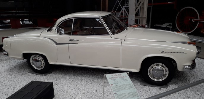 Ein Auto Borgward Isabella Coupé Baujahr 1958
